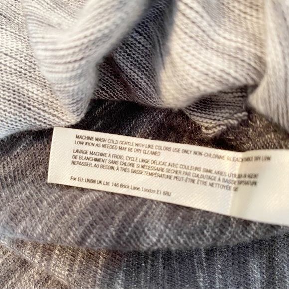 Free People Beach Oversized Cowl Neck Cotton Pullover Top - XS/S - Picture 9 of 14